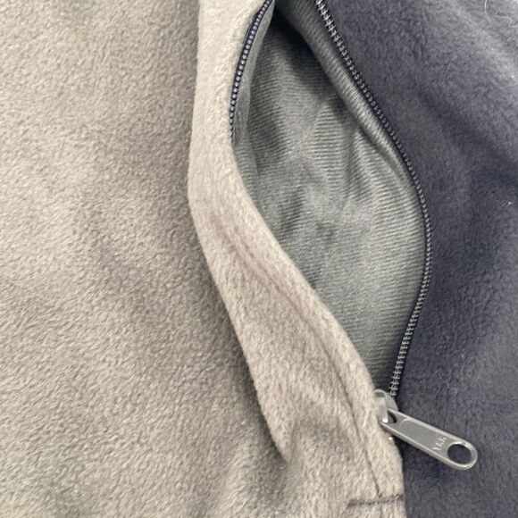 Columbia Men's Fleece Zip-Up Vest Green Black XL - Picture 9 of 15